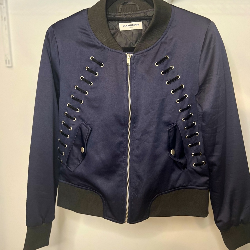 Navy blue women's Jacket